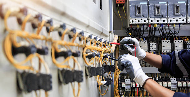 Professional Electrician technician working in Shell Valley, ND